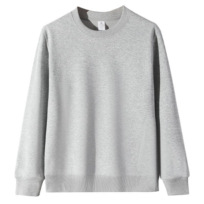 Mens Cotton Blend Pullover Sweatshirt